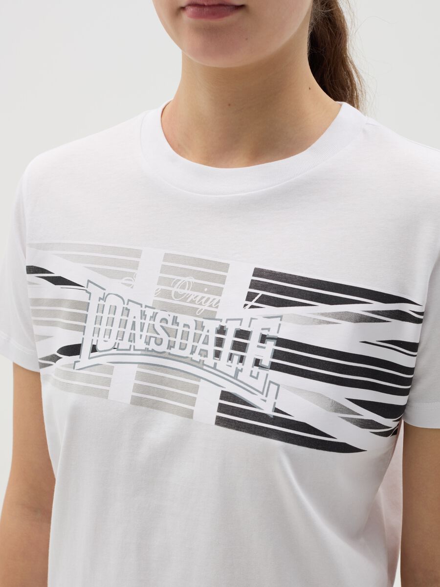 Cotton T-shirt with logo print_3