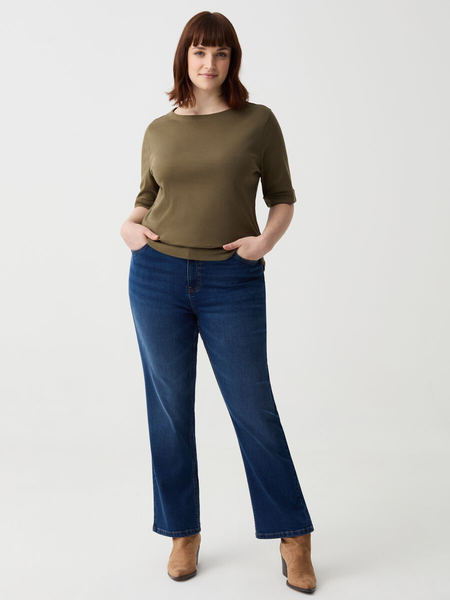 Jeans straight fit stretch Curvy_0