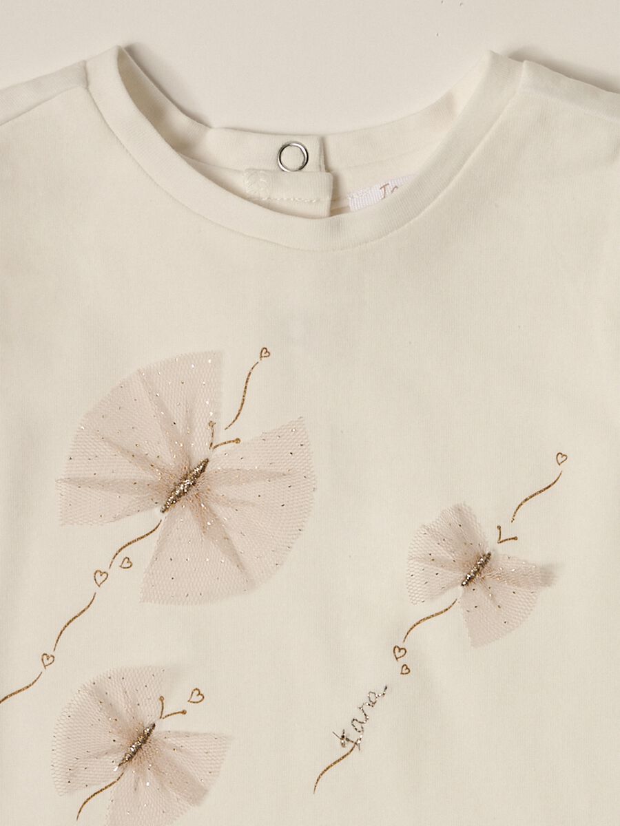 Set t-shirt + gonna in tulle IANA neonata_3