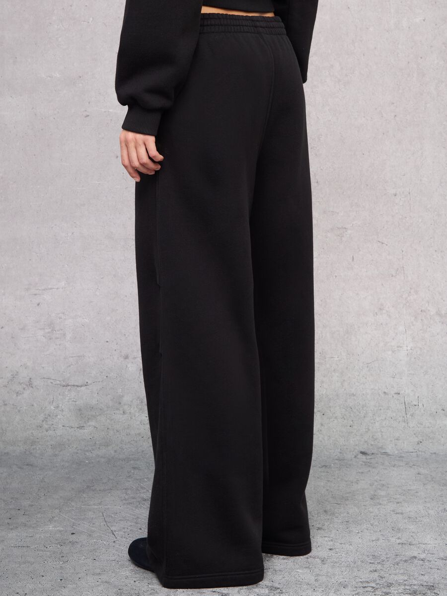 Black Flare Sweatpants_3