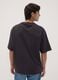 Black pure cotton T-shirt with Mario Kart print_3