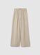Wide-Leg Beige Trousers_4
