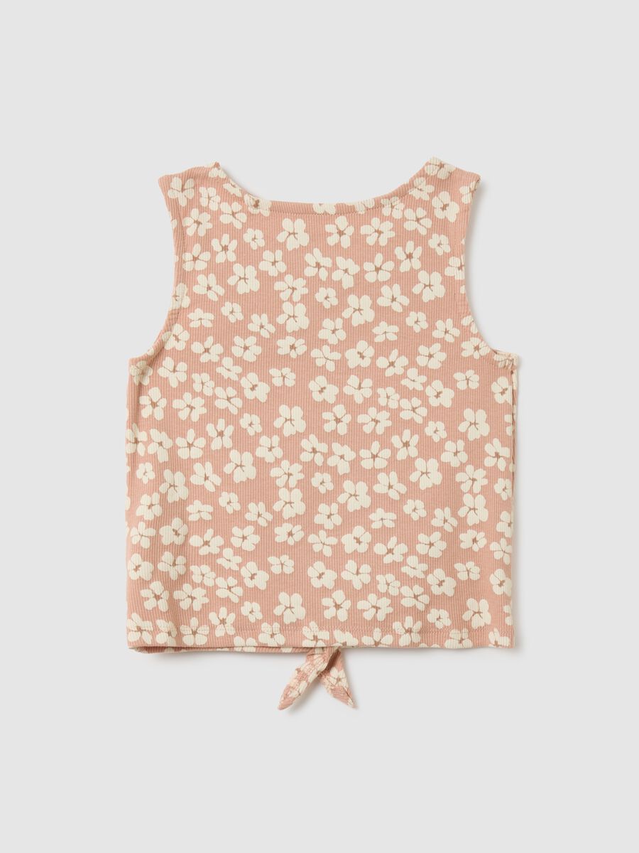 Girls' multicolour cotton top regular fit_1