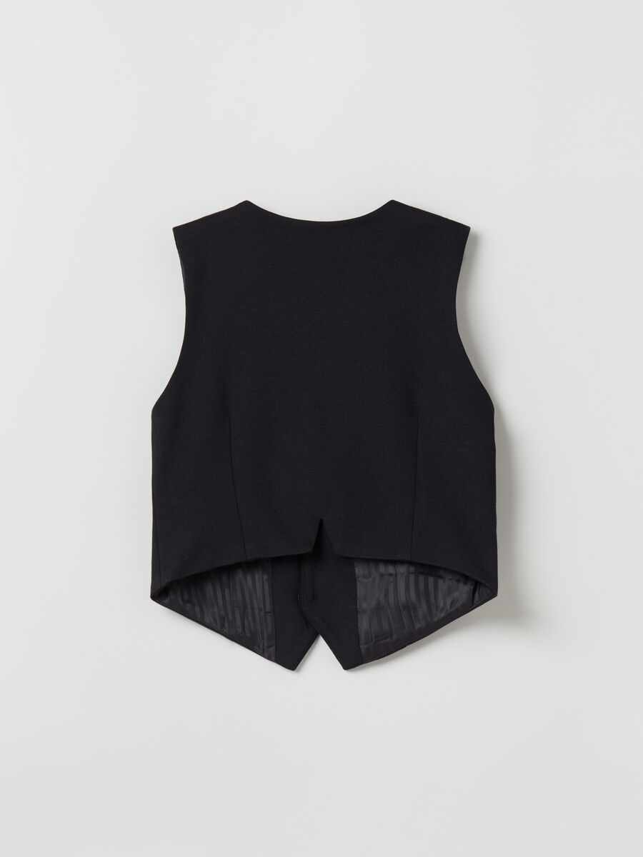 Gilet elegante con scollo a V_1