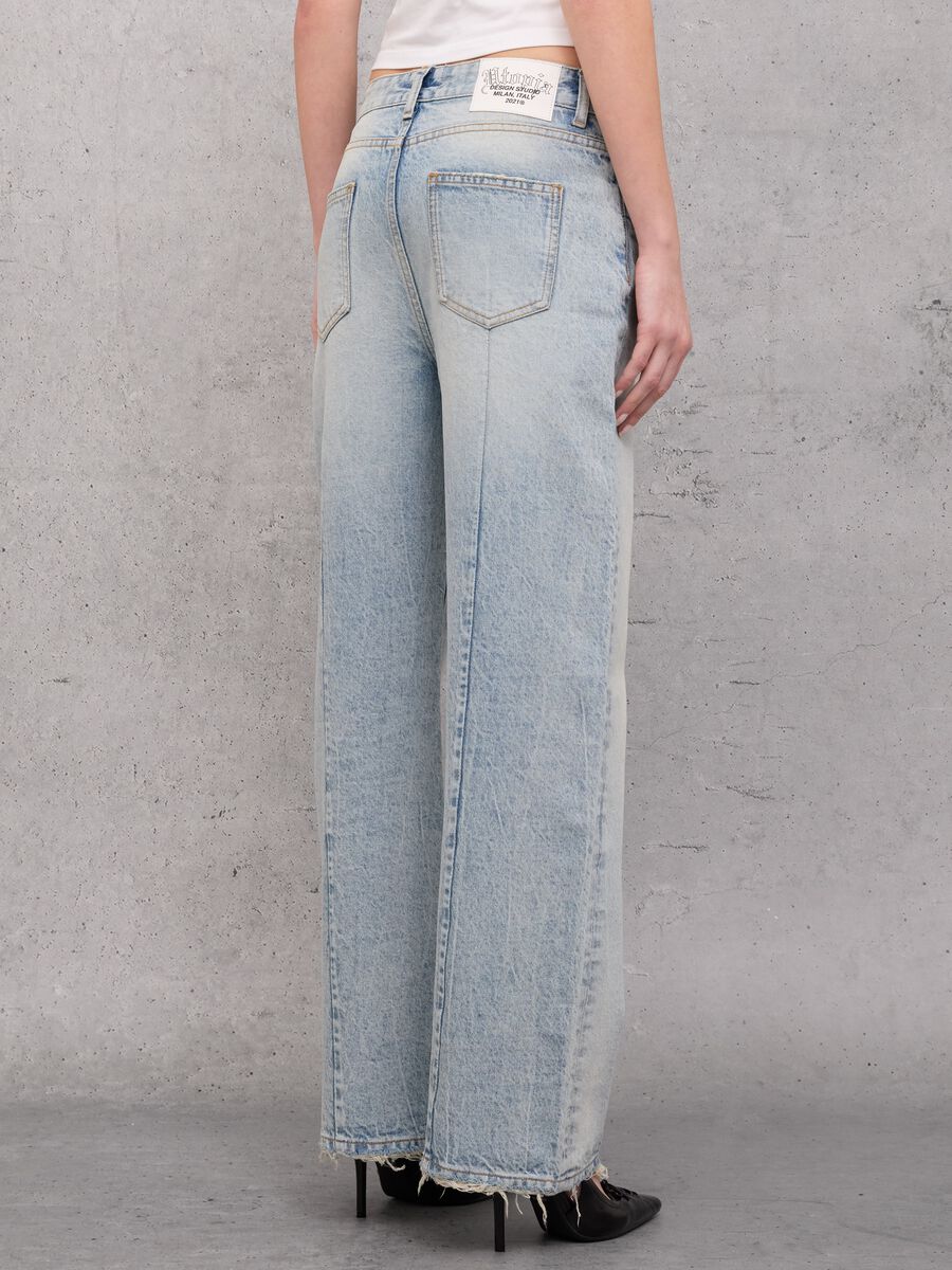 Wide Leg Denim Vintage Light Blue_4