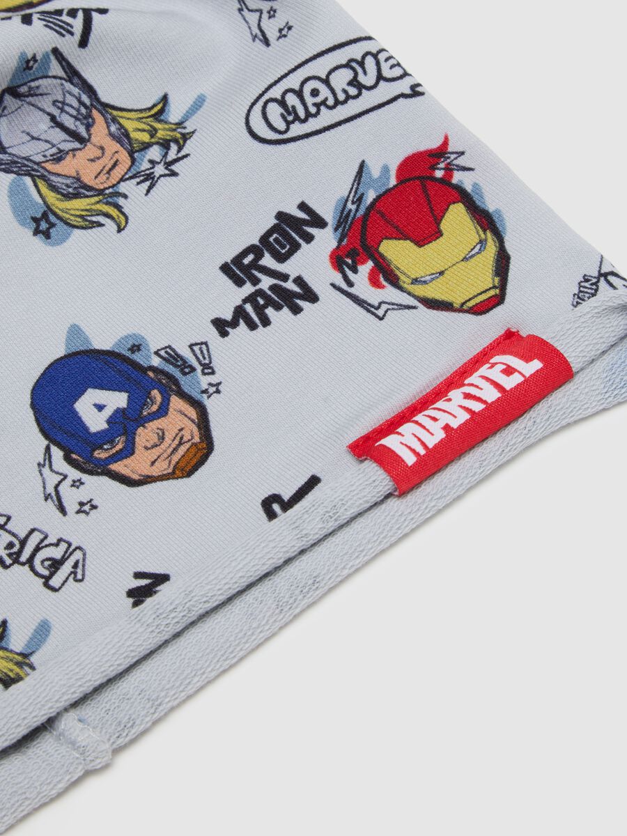 Multicoloured Stretch Cotton Kid's Beanie with Prints_2