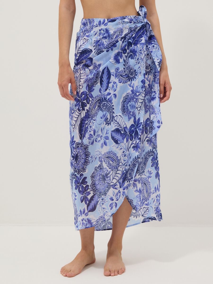 Sarong blu fantasia da mare_1