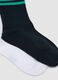 3-pack of multicolour short socks in stretch organic cotton for boys_2