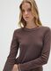 Brown pure cotton regular fit shirt_3
