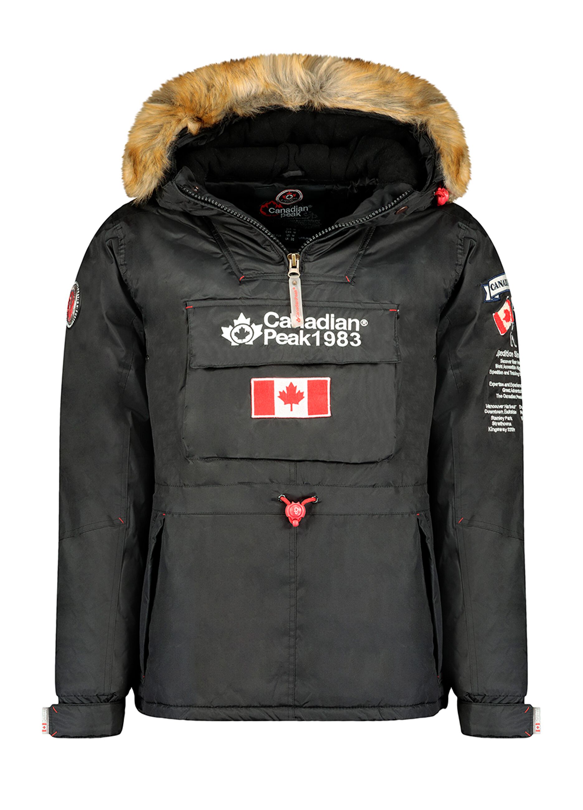 Canadian Peak padded parka with hood