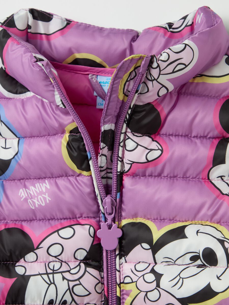 Ultralight gilet with Minnie Mouse print_2
