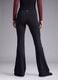 Leggings neri flare in tessuto elasticizzato traspirante ALTAVIA STUDIO_3