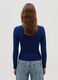 Pullover with cable design and V neck_2