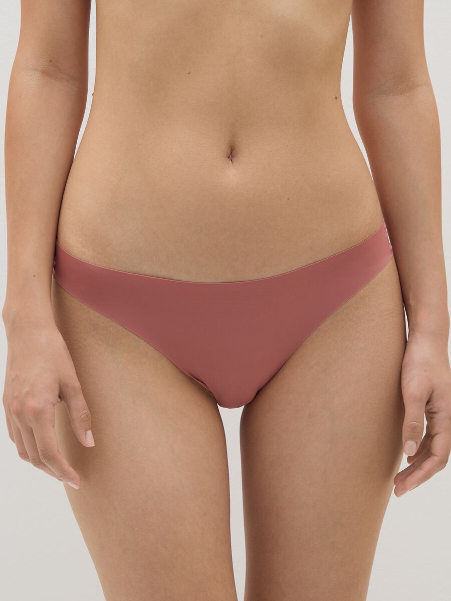 Slip in tessuto rosa regular fit_1