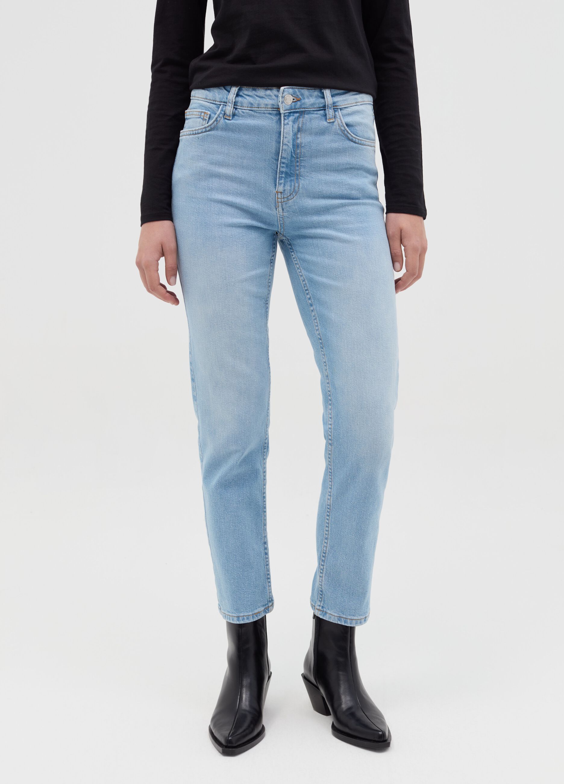 Jeans slim fit cropped