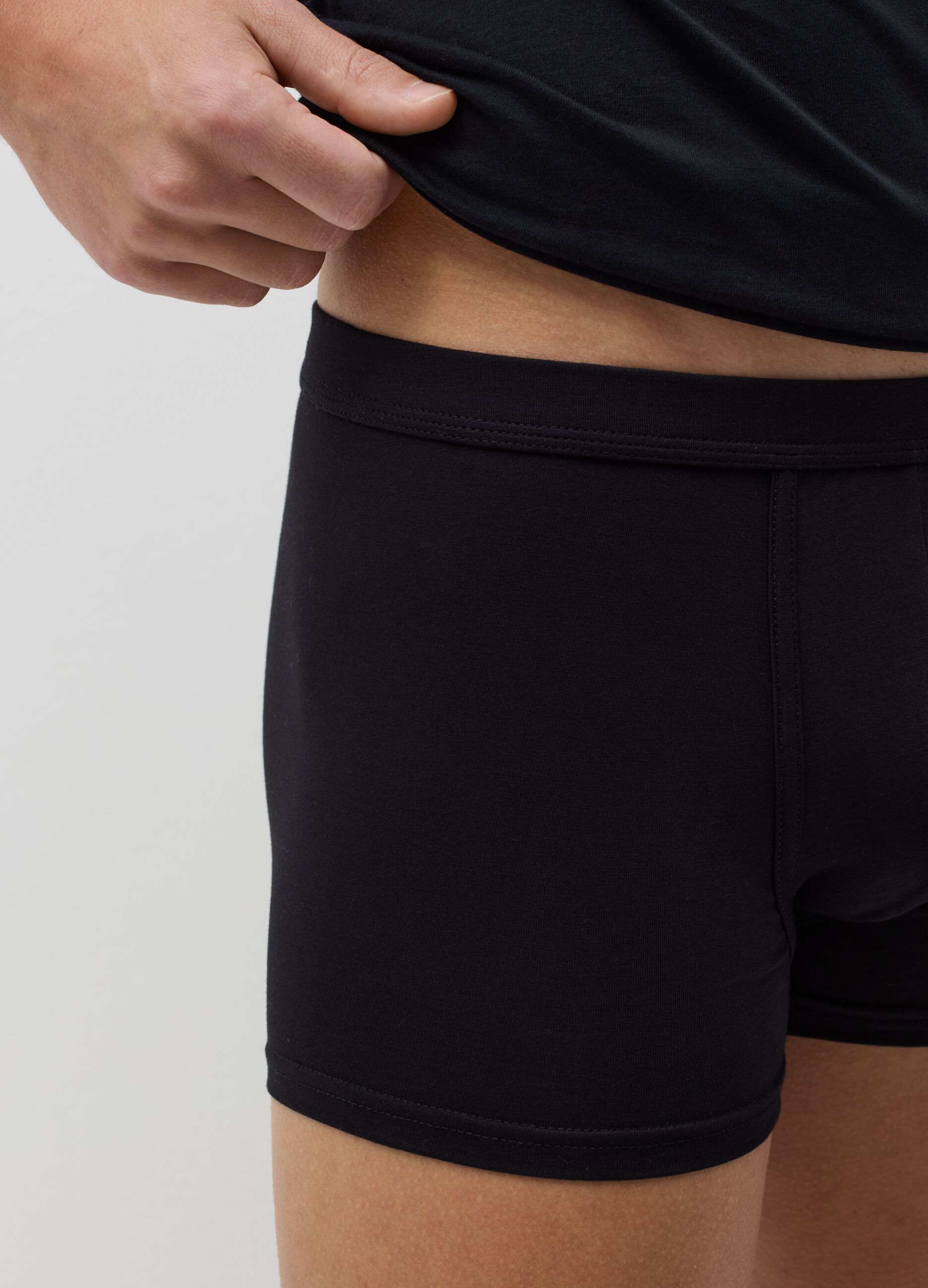 Two-pack boxer shorts in Supima cotton