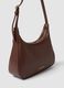 Brown shoulder bag with a minimalist design_2