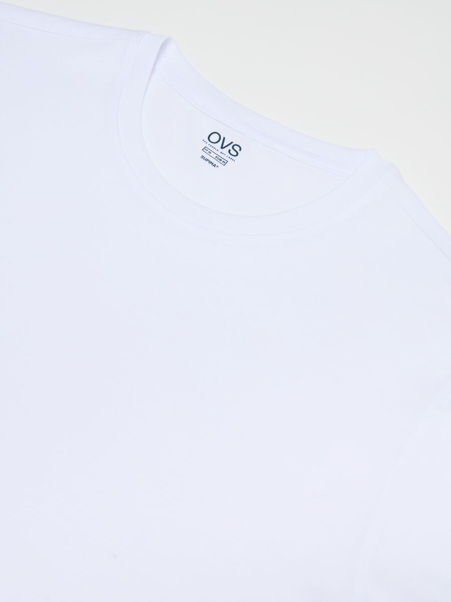 Two-pack undershirts with round neck_5