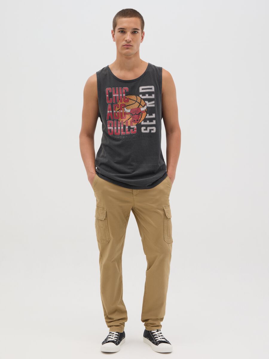 Chicago Bulls Cotton Vest_1