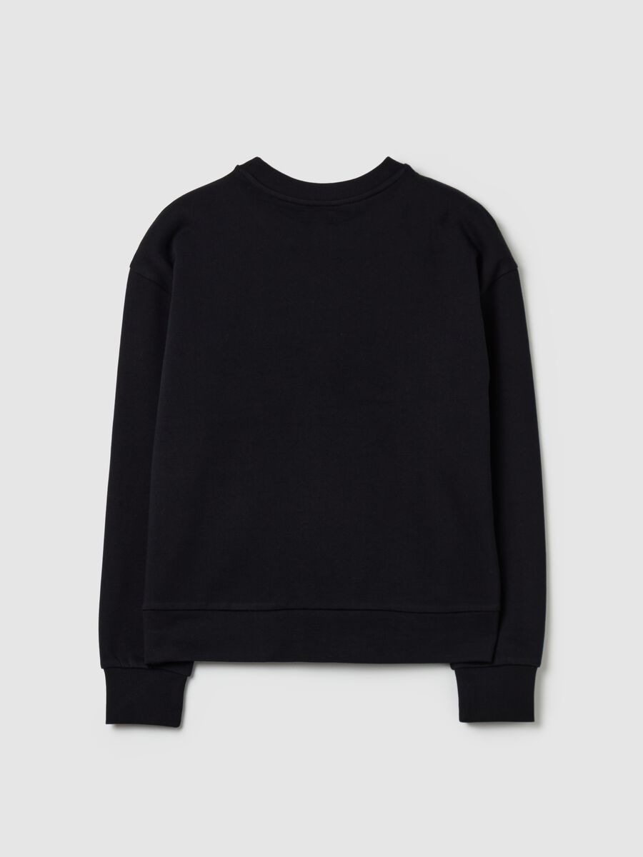 Sweatshirt in cotton with print_4