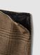 Brown wool-blend check mini skirt_5
