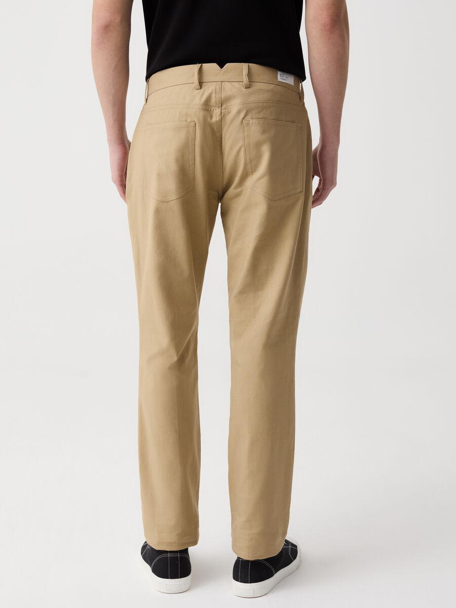 B.ST 1957 linen trousers with five pockets_2