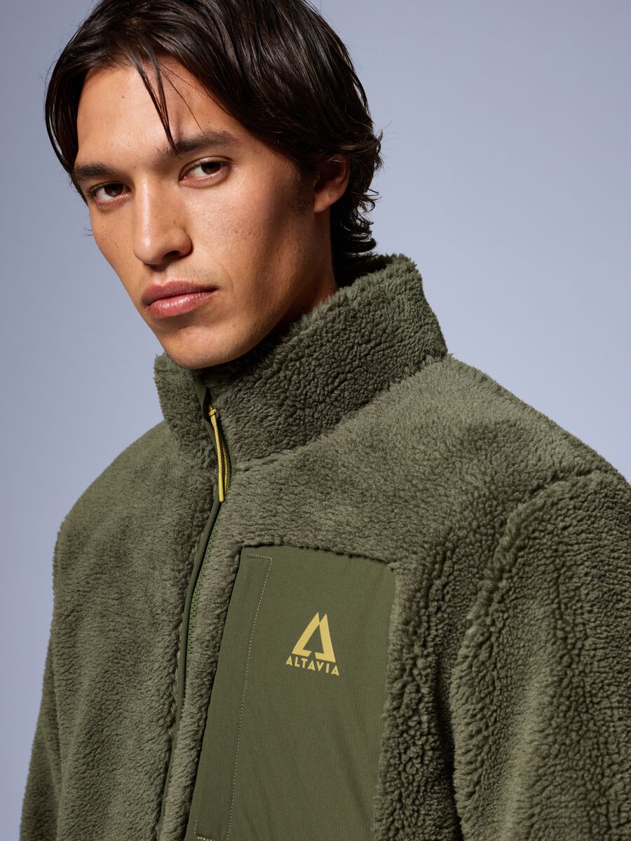 Sherpa Full Zip Jacket ALTAVIA WITH DEBORAH COMPAGNONI_2