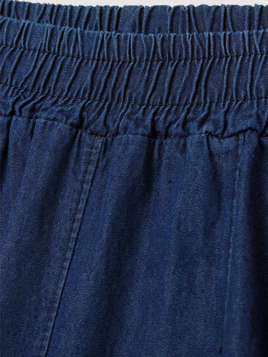Women's blue pure cotton regular fit jumper_5