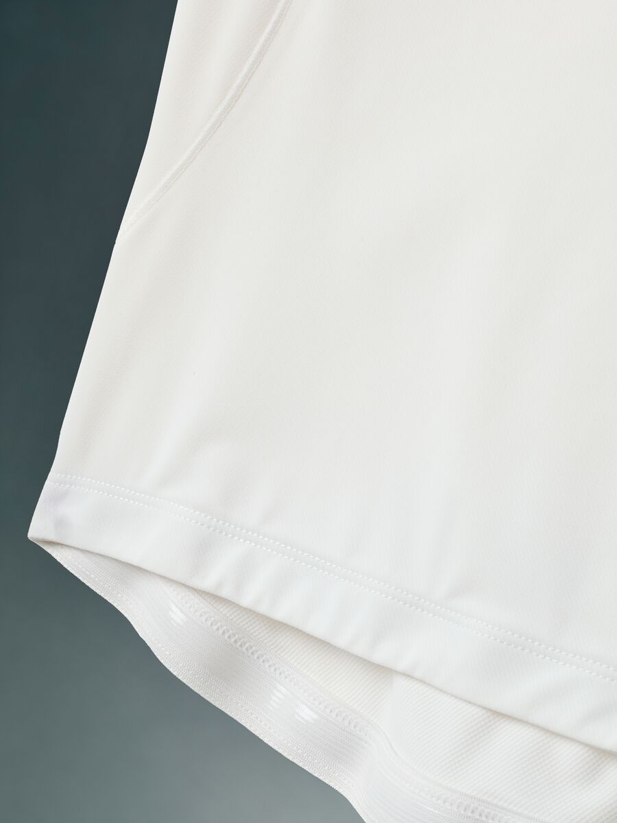 White ALTAVIA BIKE technical stretch T-shirt_7