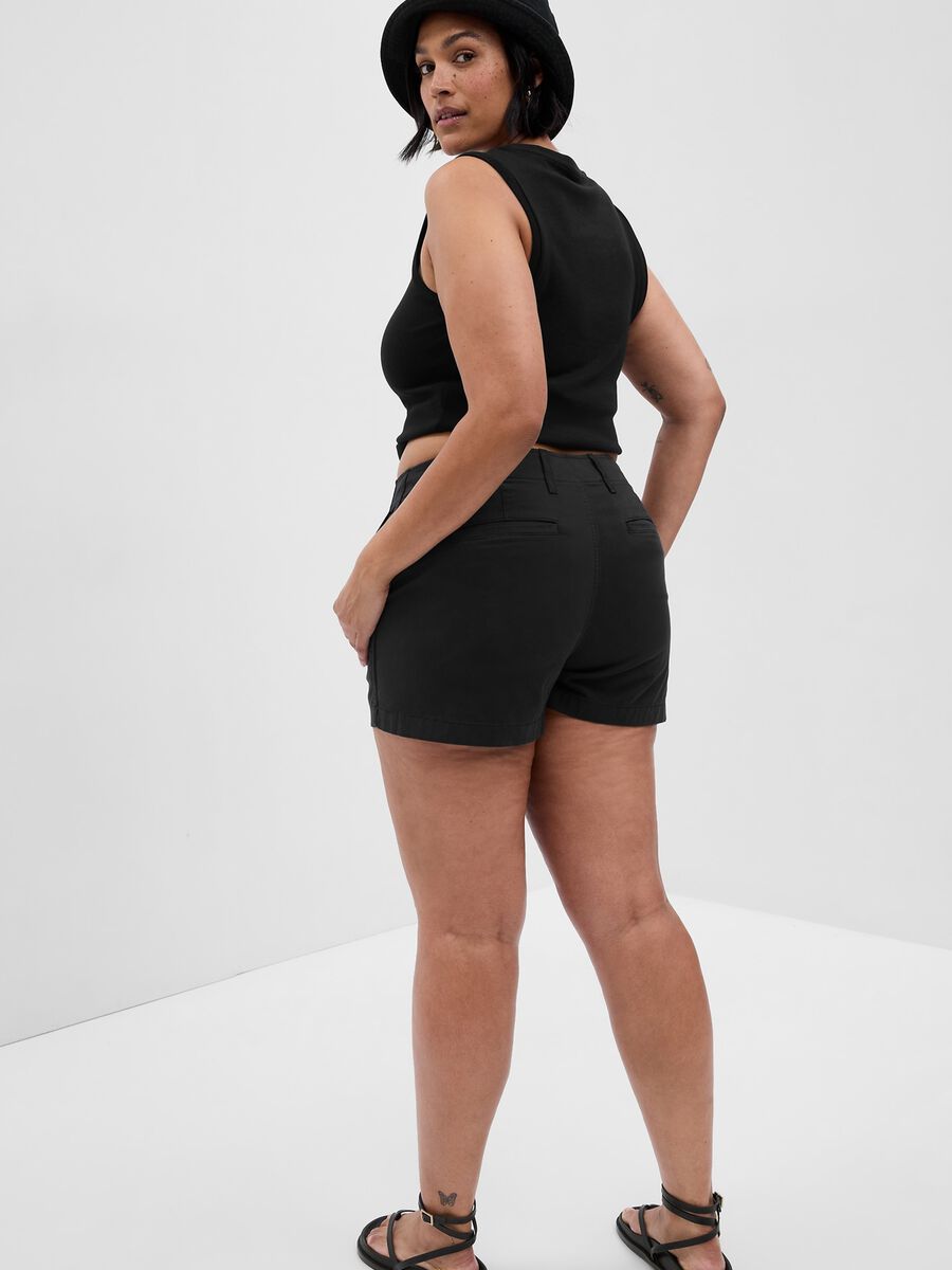 Shorts in cotone stretch_3