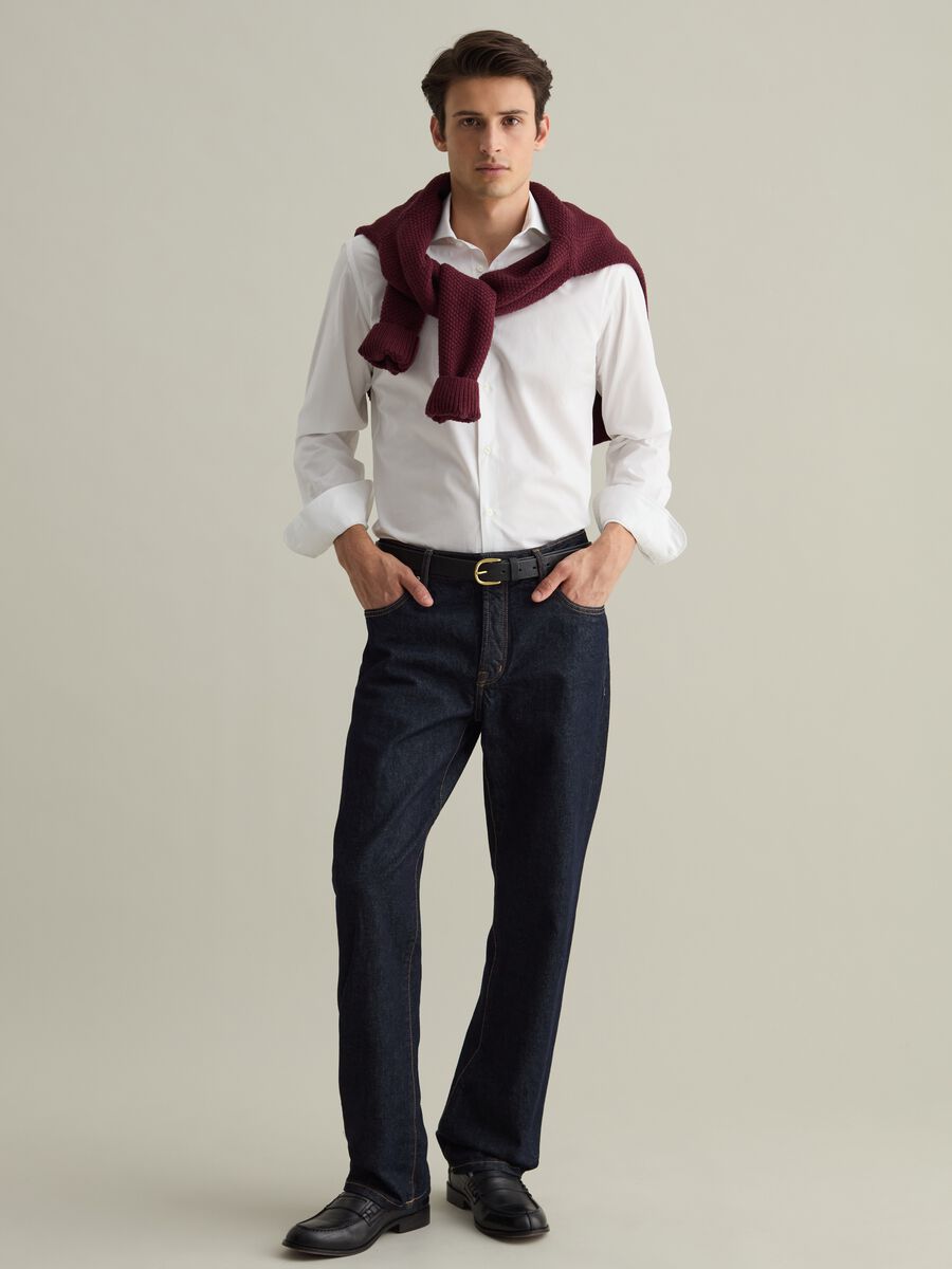 Slim-fit shirt in cotton_1