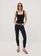 Blue denim skinny-fit jeans in stretch cotton_1