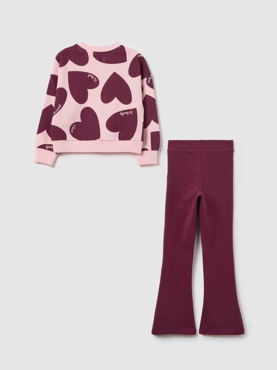 Pink set with cotton hearts_1