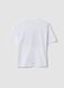 White pure cotton T-shirt with print_4