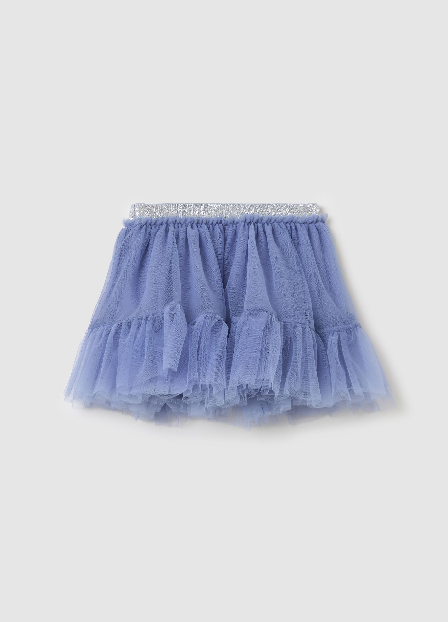 Gonna in tulle con lurex