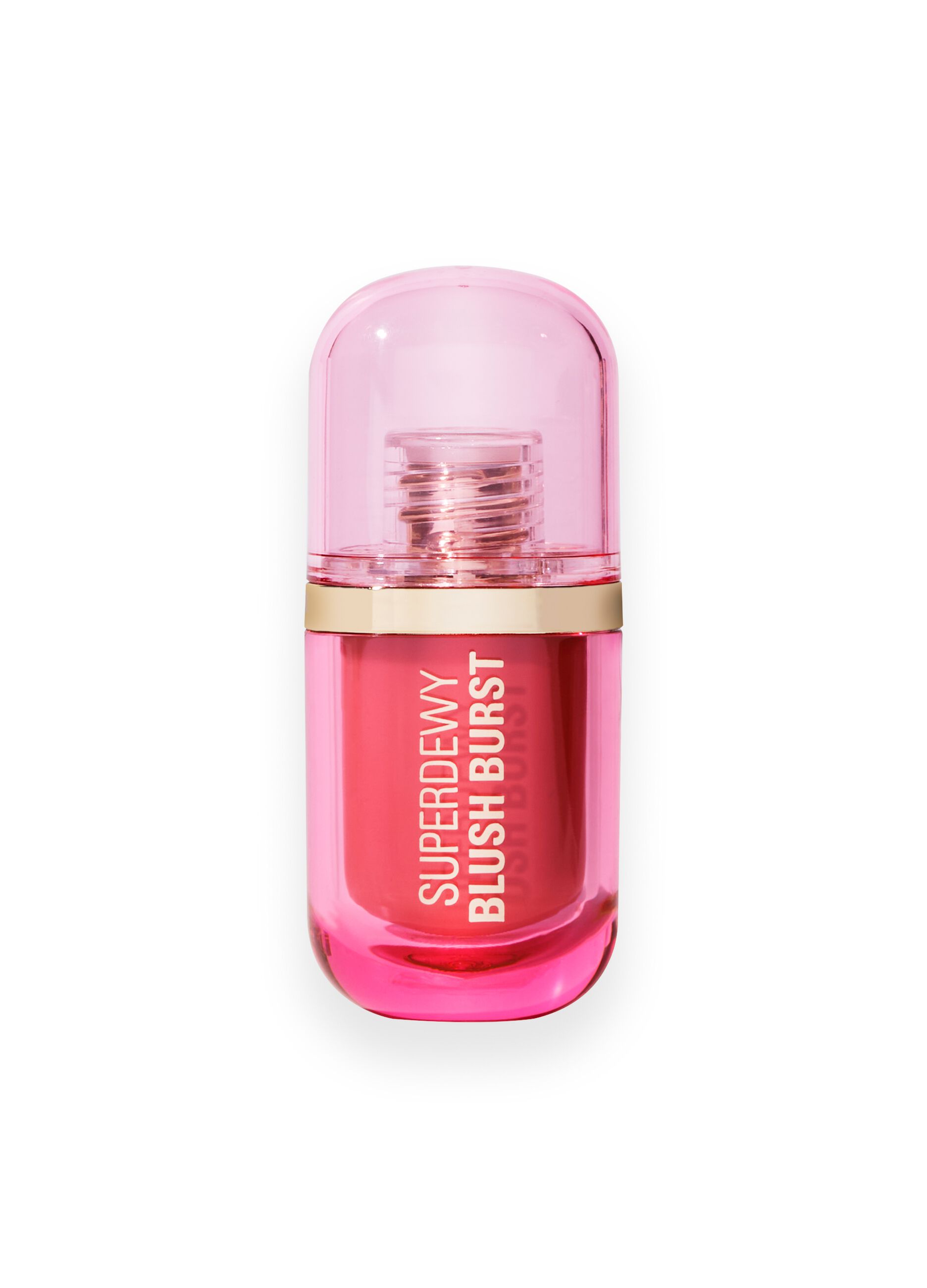 Revolution Superdewy Liquid Blush Burst Strawberry Milkshake Cool Pink