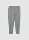 Grey Regular Fit Joggers_4