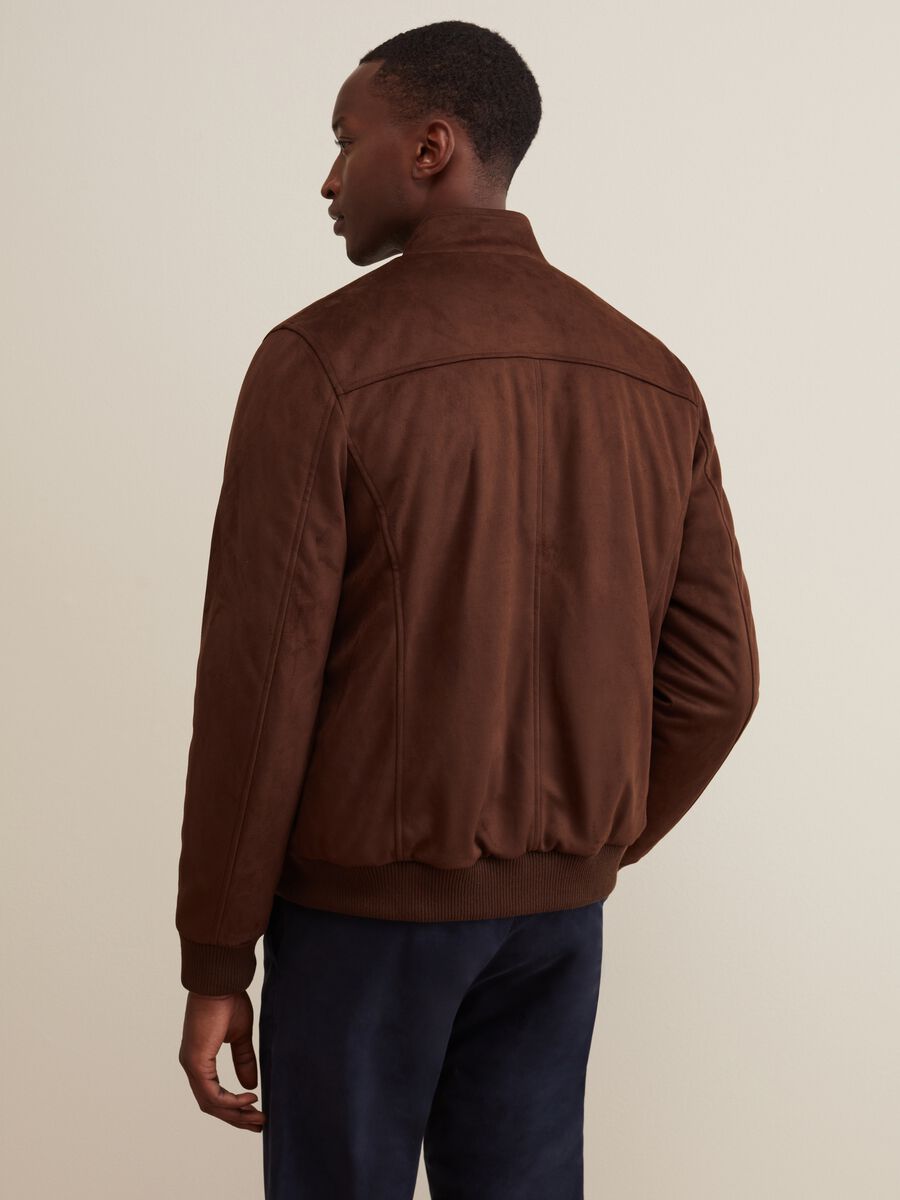 Bomber scamosciato con zip_2