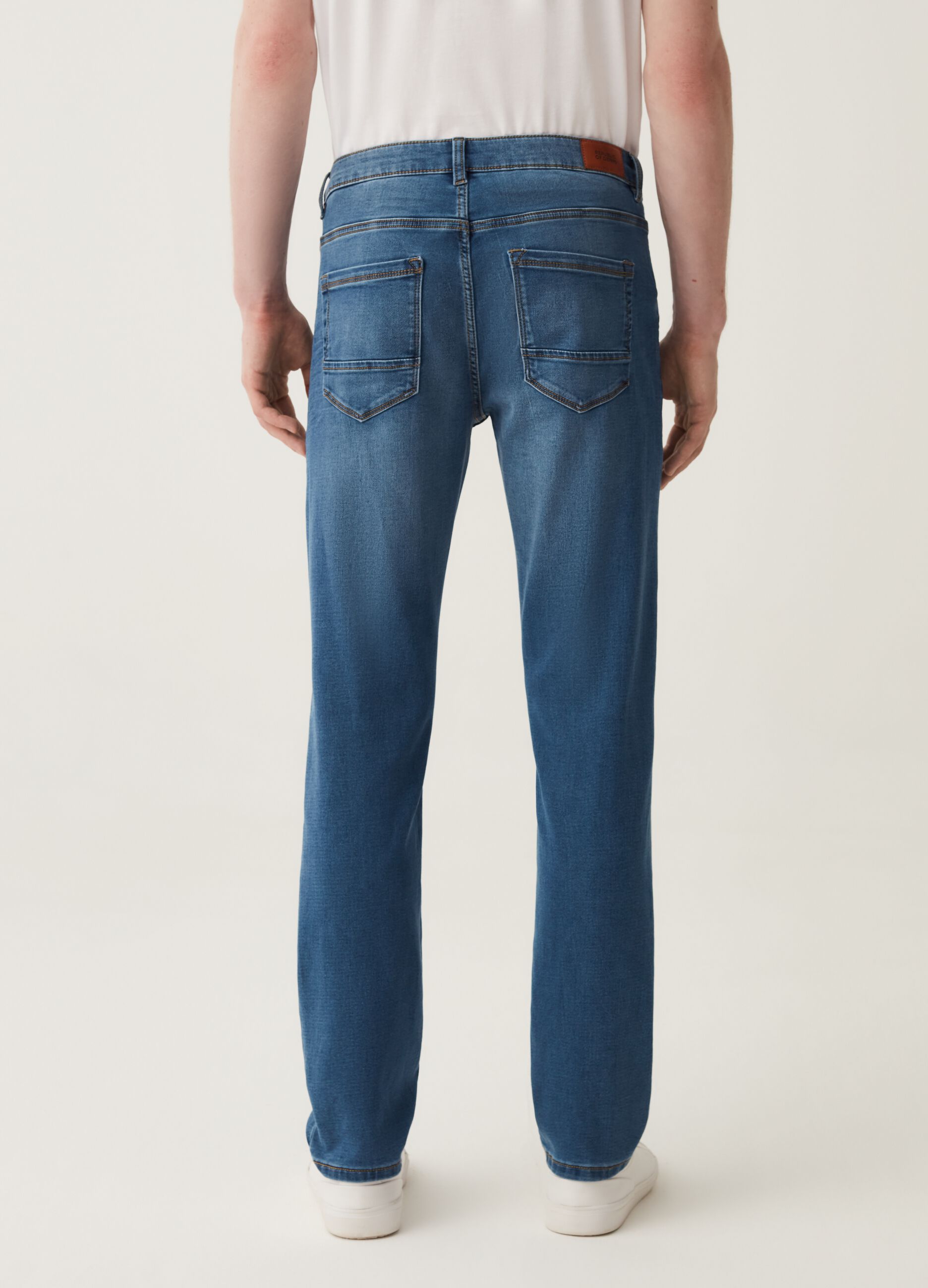 Jeans slim fit cinque tasche_2