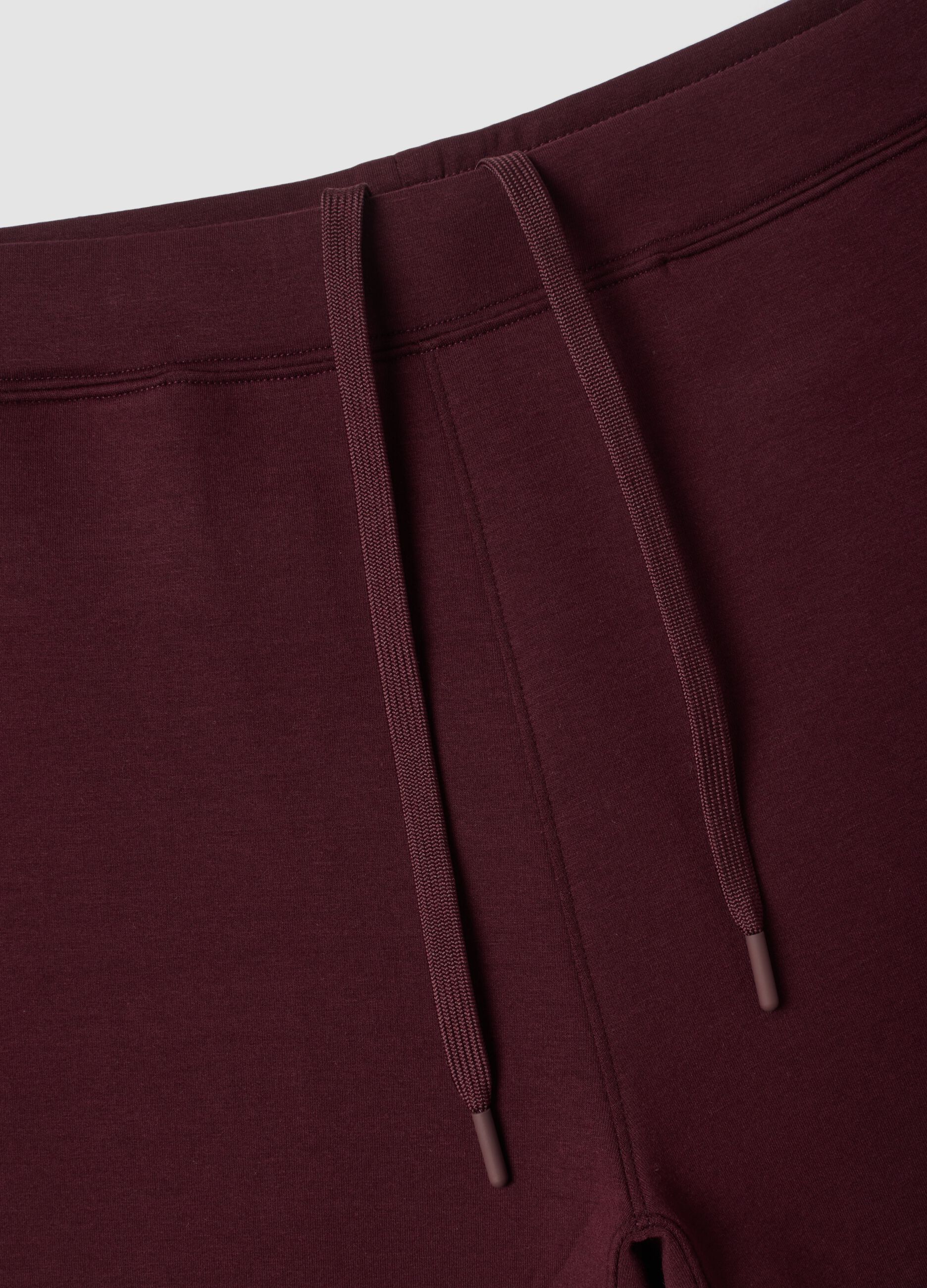 Breathable brown 2-way stretch shorts