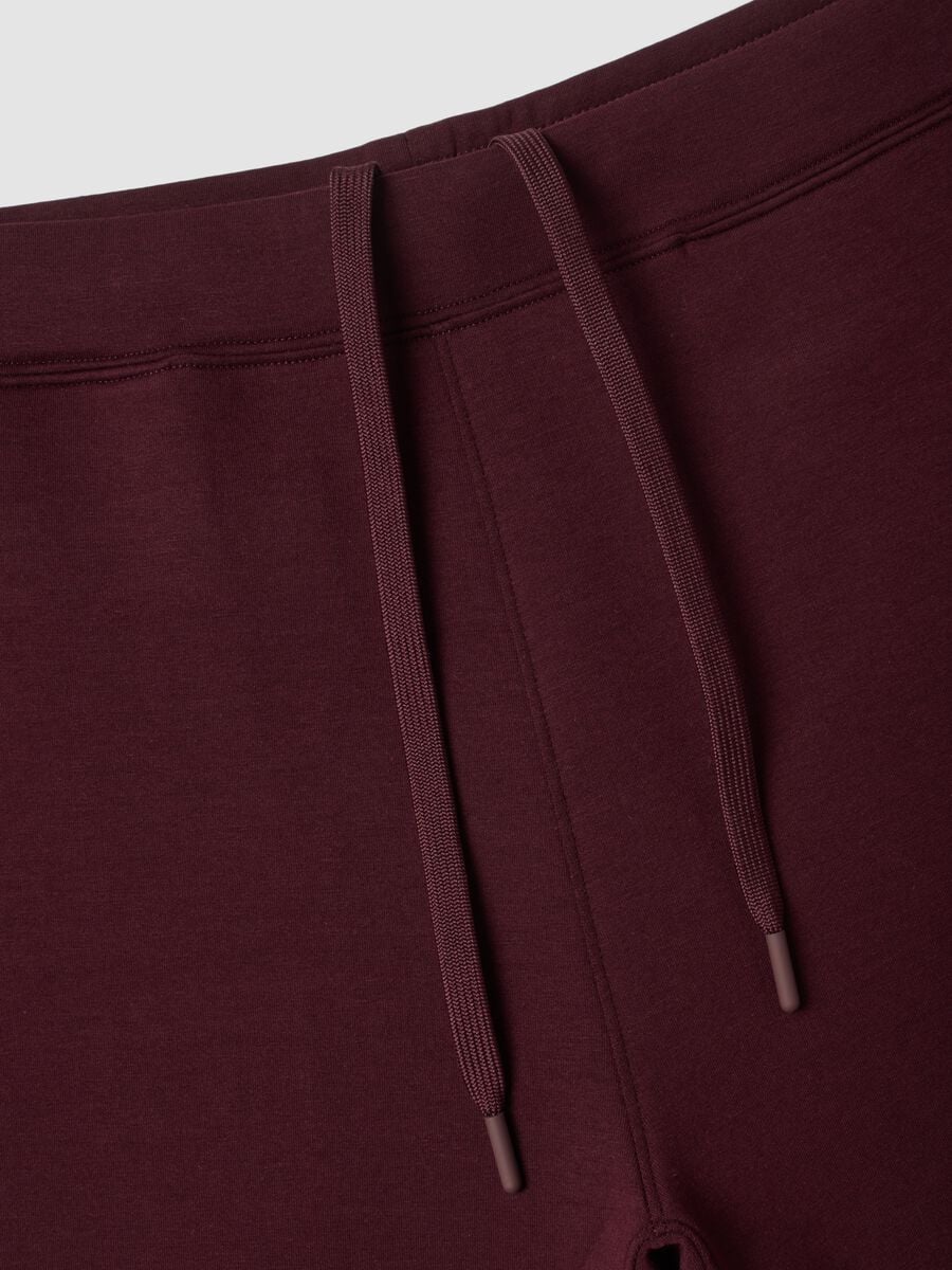 Shorts marroni traspiranti in tessuto elasticizzato 2 Way Stretch_1
