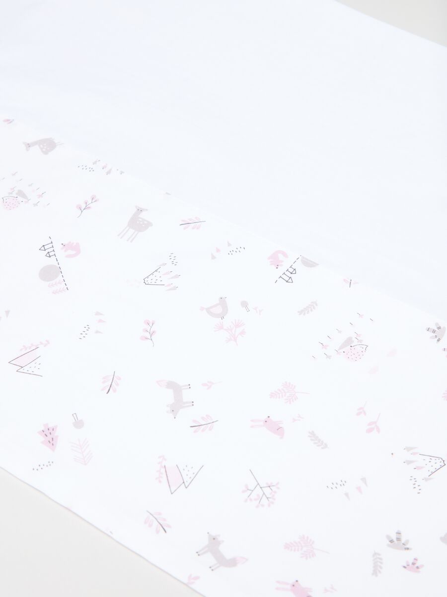Tris culla in cotone con stampa animaletti_2