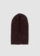 Brown stretch wool jersey-knit balaclava_1