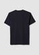 Black organic cotton slim-fit short-sleeve T-shirt_6