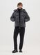 Dark Grey The Iconic Puffer Jacket with Detachable Hood_1