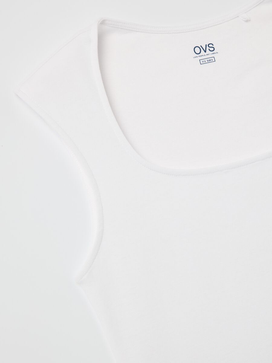 White tank top with square neck_5