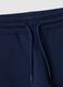 Children's regular fit blue pure cotton joggers_3