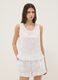 White organic cotton pyjamas with sleeveless top and shorts_1