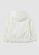 Giacca da bambina in bianco regular fit_1