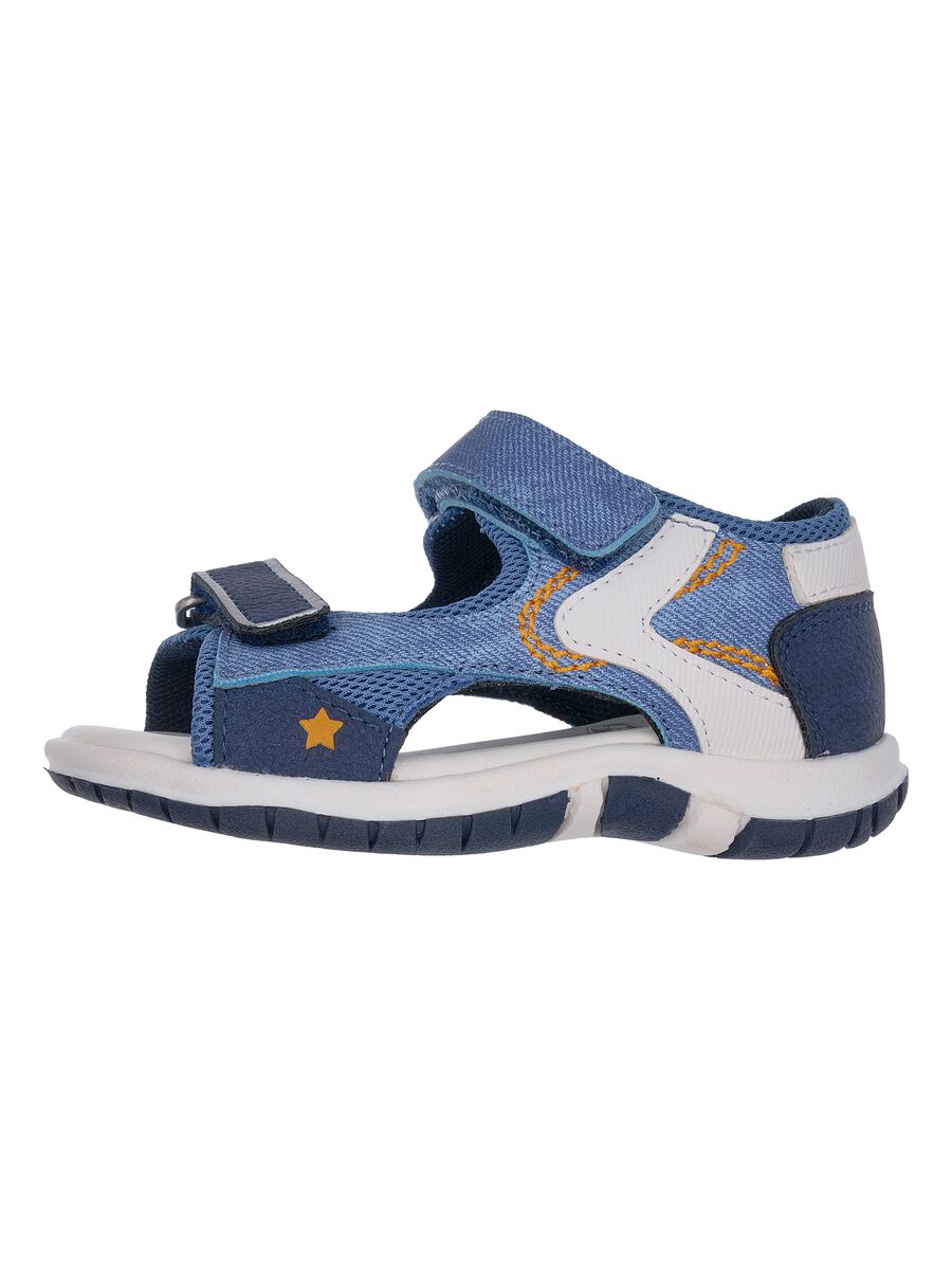 Sandali multicolor con chiusura a strappo per bambini_0